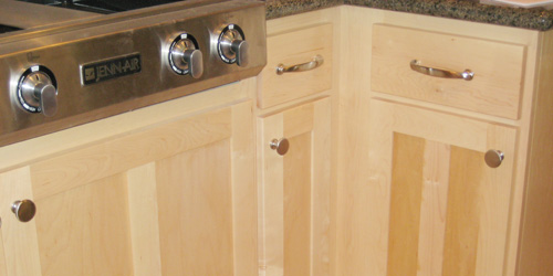 Custom Wood Cabinets and Countertops