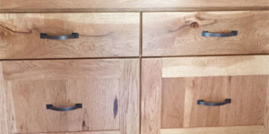 Custom Hardwood Dresser