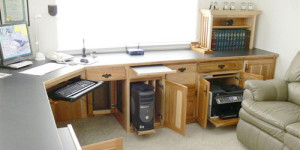 Custom Home Office Desk